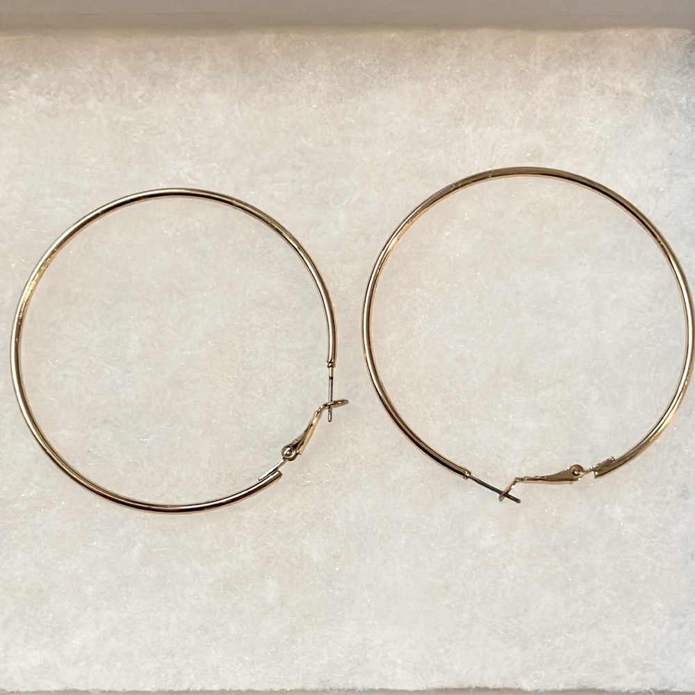 Large Costume Jewelry Hoop Earrings